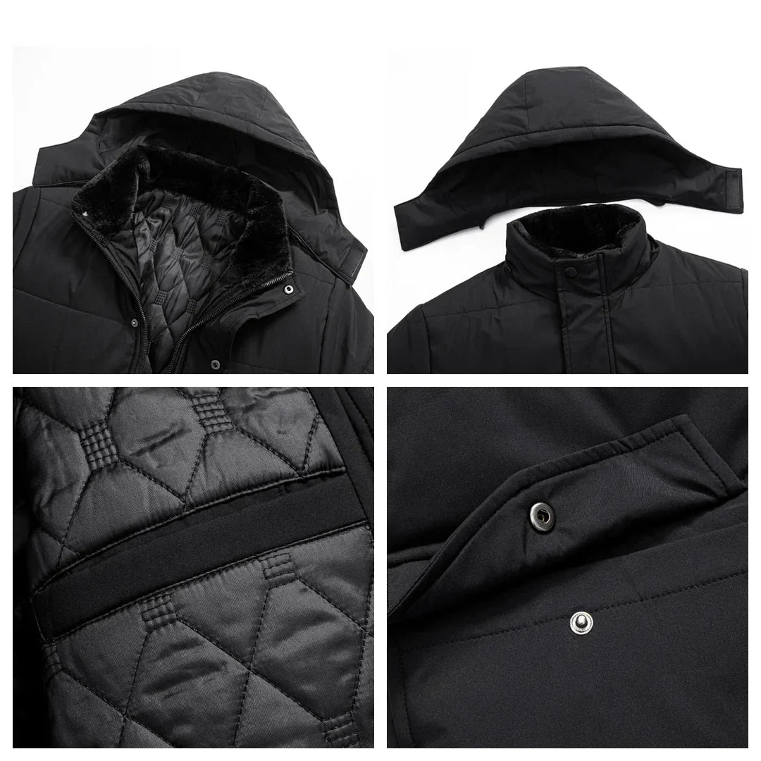 Premium Jacke mit Fell